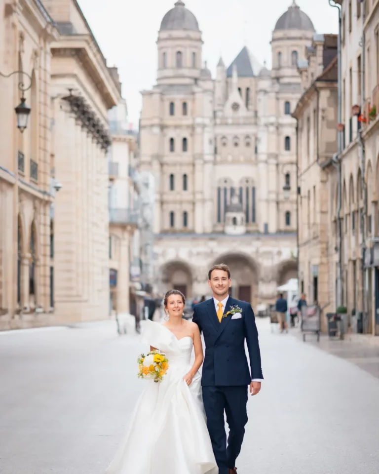 Mariés, costume de mariage sur mesure Auguste