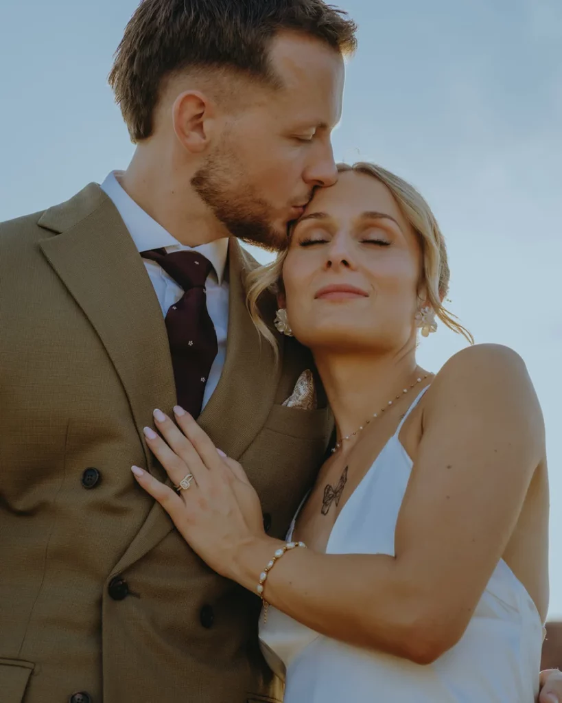 Mariés, costume de mariage sur mesure Auguste