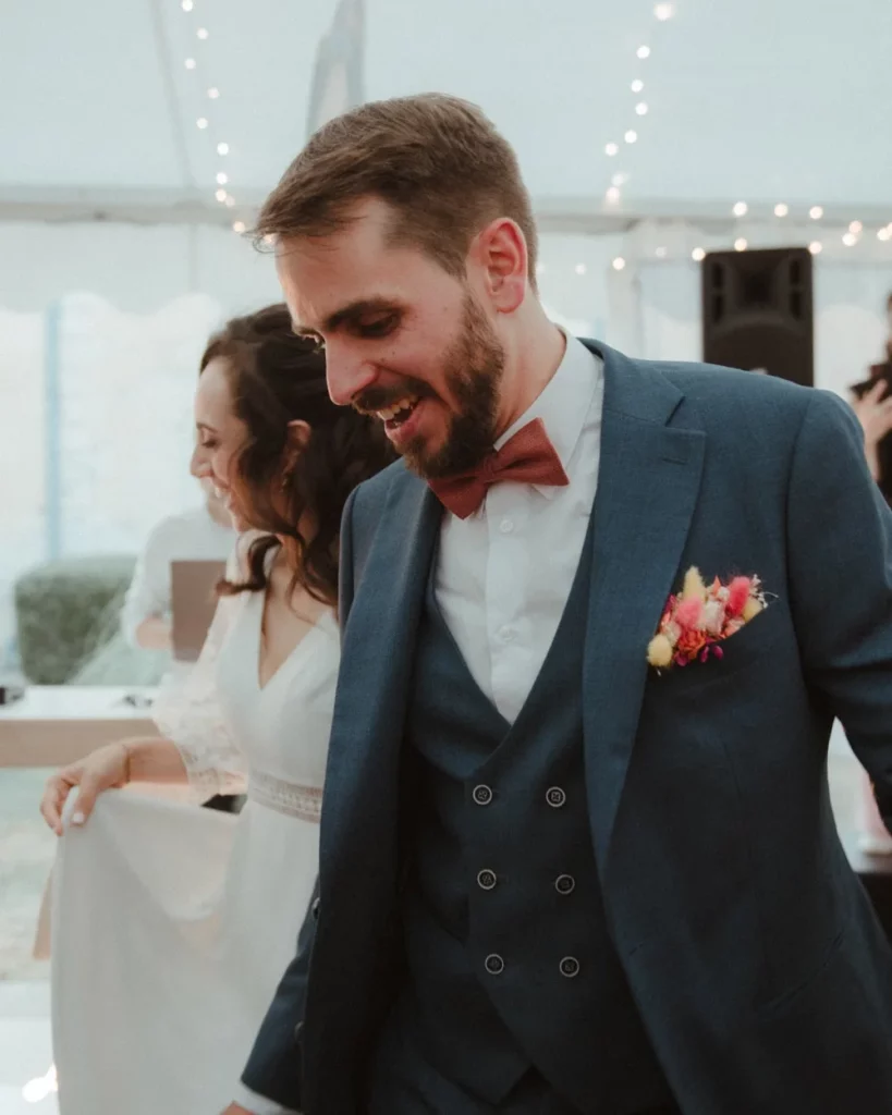 Mariés, costume de mariage sur mesure Auguste