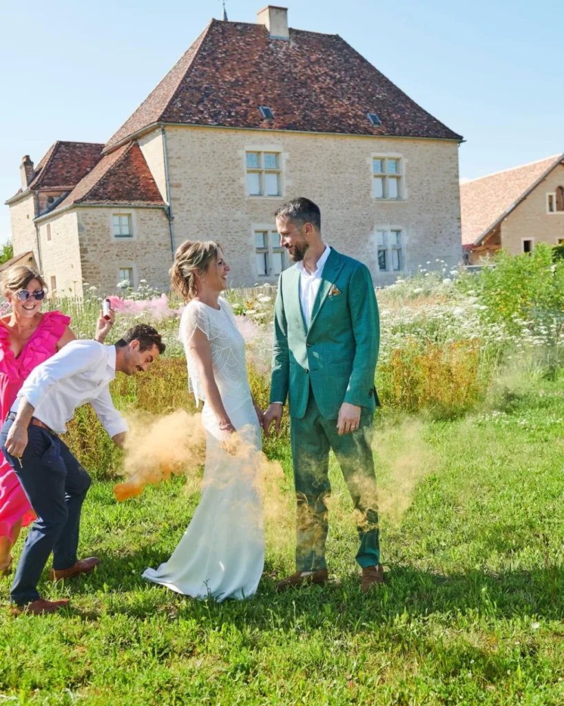 Mariés, costume de mariage sur mesure Auguste